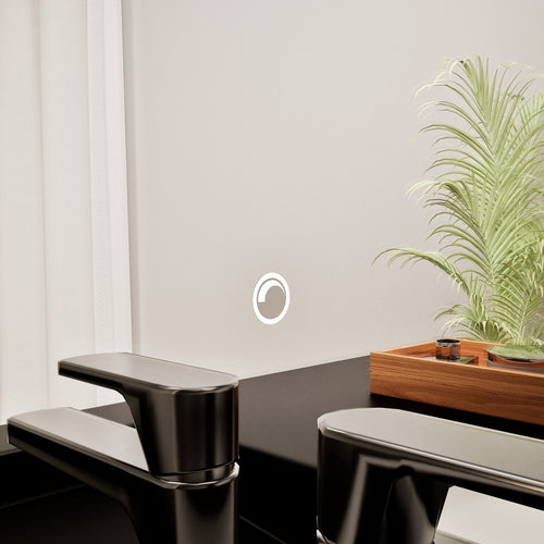 Fluvia Alto Mirror with Integrated LED Lighting - ROVALUX