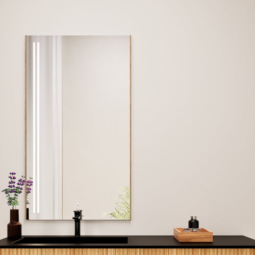 Fluvia Alto Mirror with Integrated LED Lighting - ROVALUX