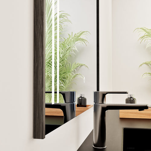Fluvia Alto Mirror with Integrated LED Lighting - ROVALUX