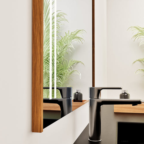 Fluvia Alto Mirror with Integrated LED Lighting - ROVALUX