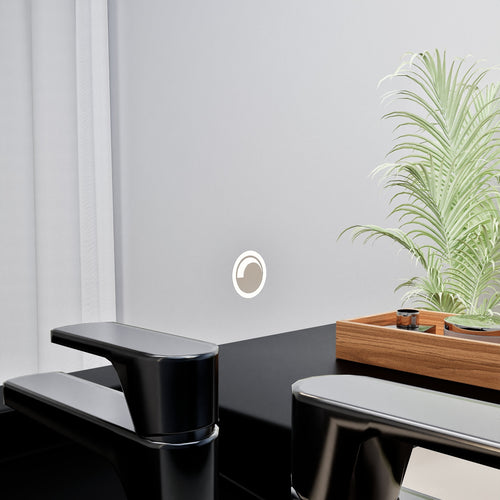 Fluvia Alto Mirror with Integrated LED Lighting - ROVALUX