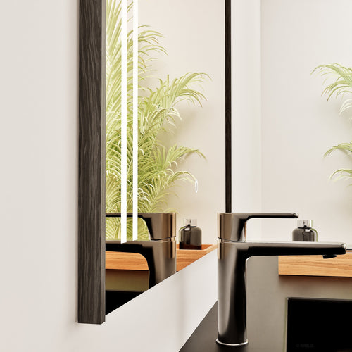 Fluvia Alto Mirror with Integrated LED Lighting - ROVALUX