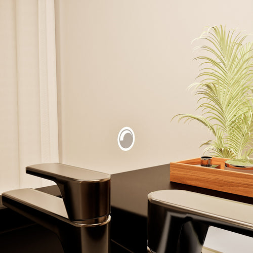 Fluvia Alto Mirror with Integrated LED Lighting - ROVALUX