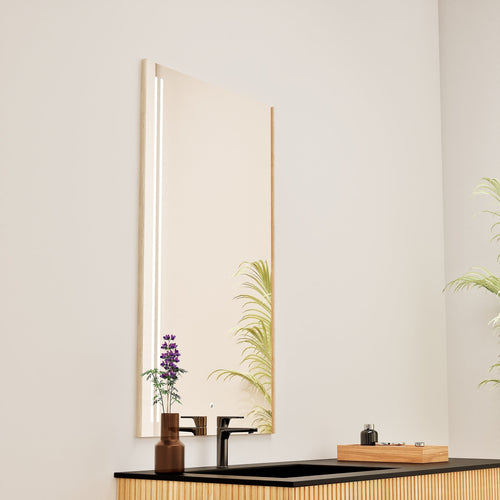 Fluvia Alto Mirror with Integrated LED Lighting - ROVALUX