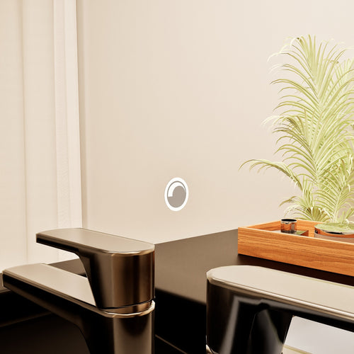 Fluvia Alto Mirror with Integrated LED Lighting - ROVALUX
