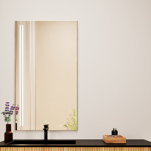 Fluvia Alto Mirror with Integrated LED Lighting - ROVALUX
