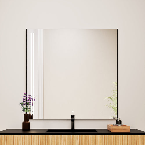 Fluvia QUADRO Mirror with Integrated LED Lighting - ROVALUX