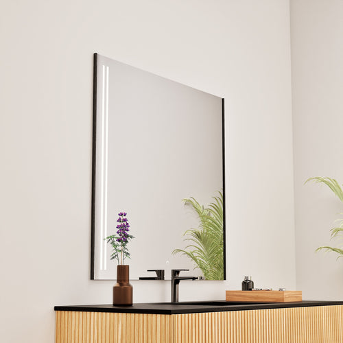 Fluvia QUADRO Mirror with Integrated LED Lighting - ROVALUX