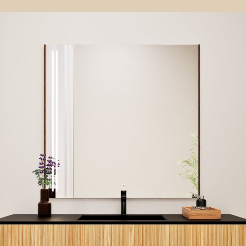 Fluvia QUADRO Mirror with Integrated LED Lighting - ROVALUX