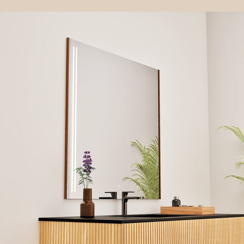 Fluvia QUADRO Mirror with Integrated LED Lighting - ROVALUX