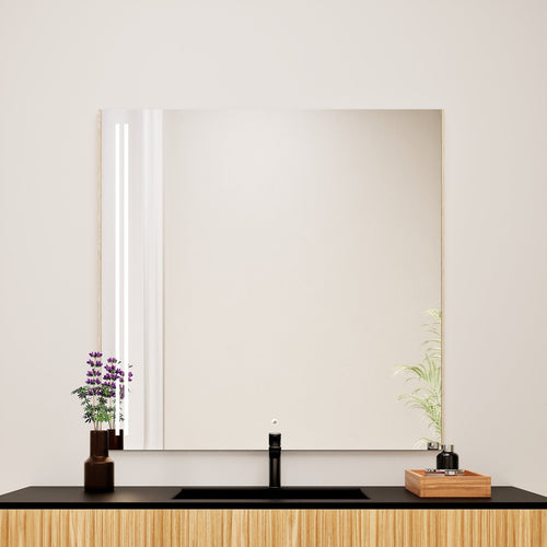Fluvia QUADRO Mirror with Integrated LED Lighting - ROVALUX