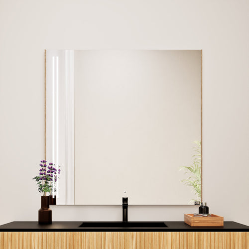 Fluvia QUADRO Mirror with Integrated LED Lighting - ROVALUX