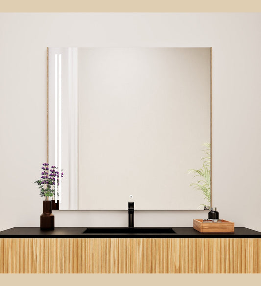 Fluvia QUADRO Mirror with Integrated LED Lighting - ROVALUX
