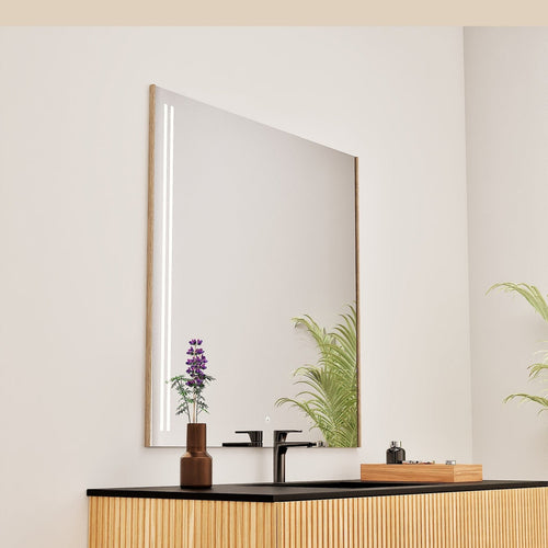 Fluvia QUADRO Mirror with Integrated LED Lighting - ROVALUX