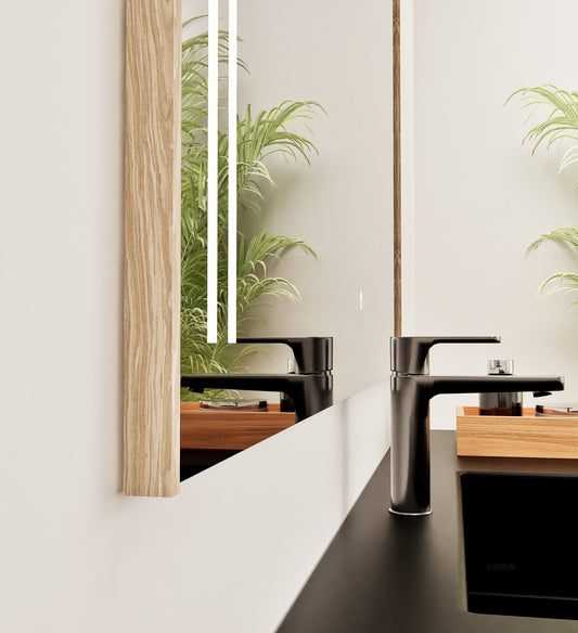 Fluvia QUADRO Mirror with Integrated LED Lighting - ROVALUX