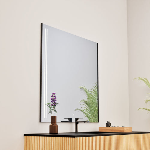 Fluvia QUADRO Mirror with Integrated LED Lighting - ROVALUX