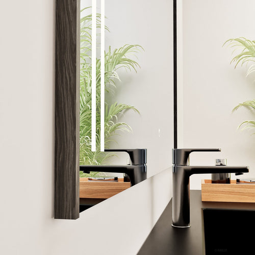 Fluvia QUADRO Mirror with Integrated LED Lighting - ROVALUX