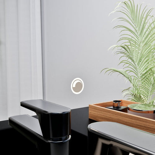 Fluvia QUADRO Mirror with Integrated LED Lighting - ROVALUX