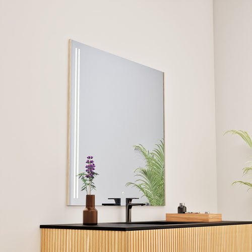 Fluvia QUADRO Mirror with Integrated LED Lighting - ROVALUX