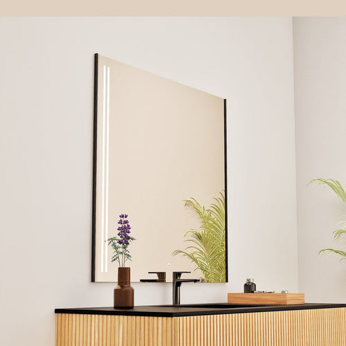Fluvia QUADRO Mirror with Integrated LED Lighting - ROVALUX