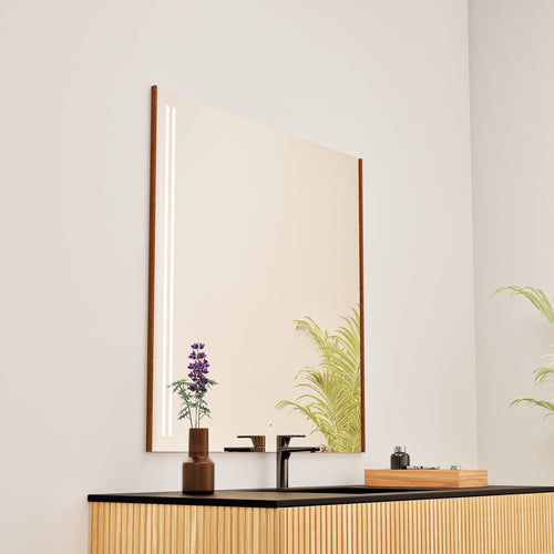 Fluvia QUADRO Mirror with Integrated LED Lighting - ROVALUX