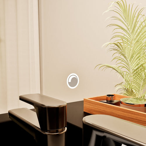 Fluvia QUADRO Mirror with Integrated LED Lighting - ROVALUX