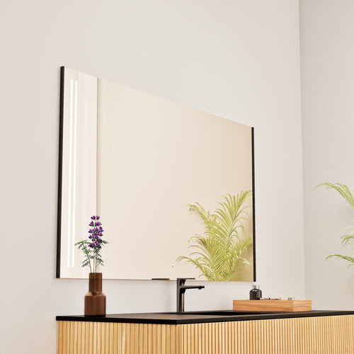 Fluvia RECTO Mirror with Integrated LED Lighting - ROVALUX