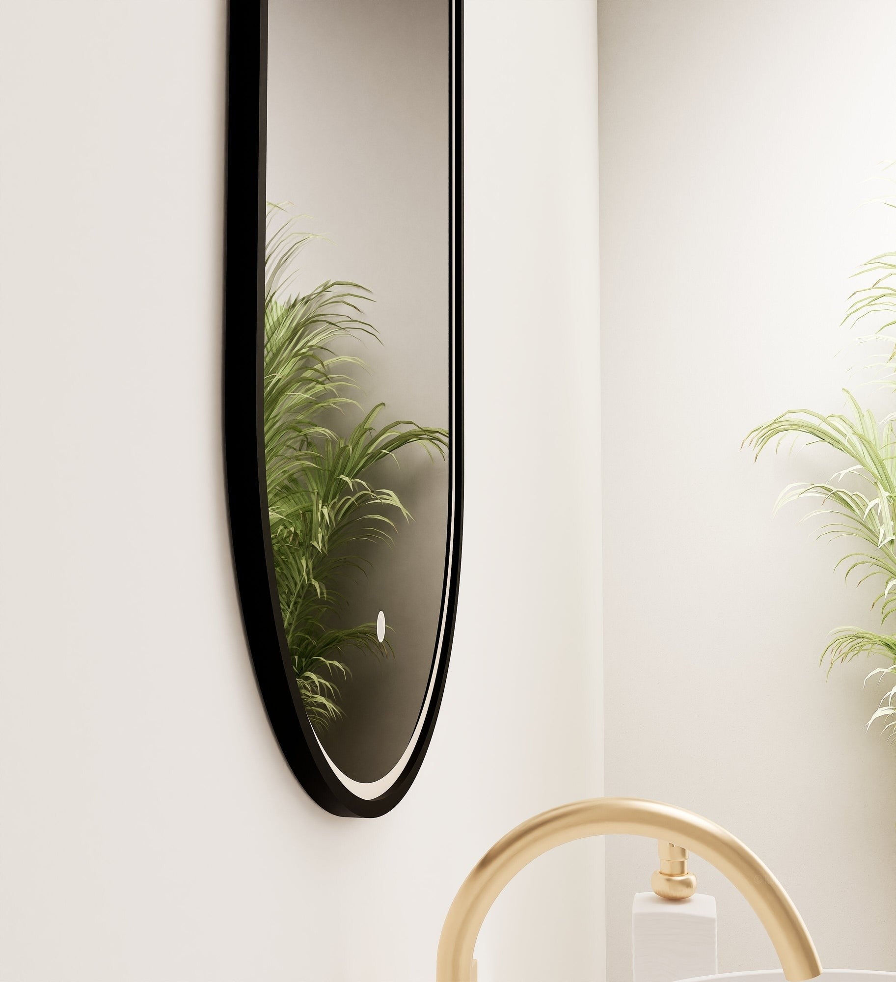 Serenia Evalo Mirror with Integrated LED Lighting - ROVALUX