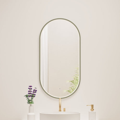 Serenia Evalo Mirror with Integrated LED Lighting - ROVALUX