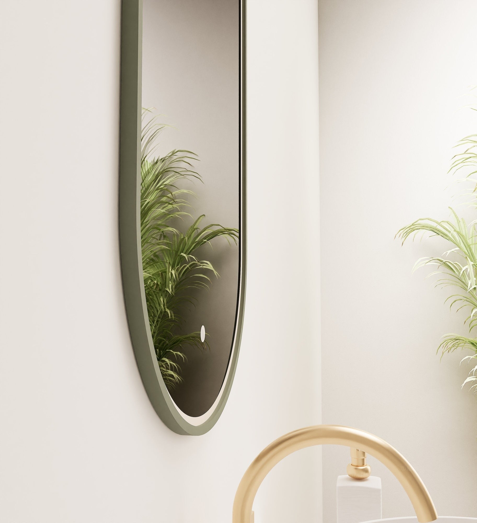 Serenia Evalo Mirror with Integrated LED Lighting - ROVALUX
