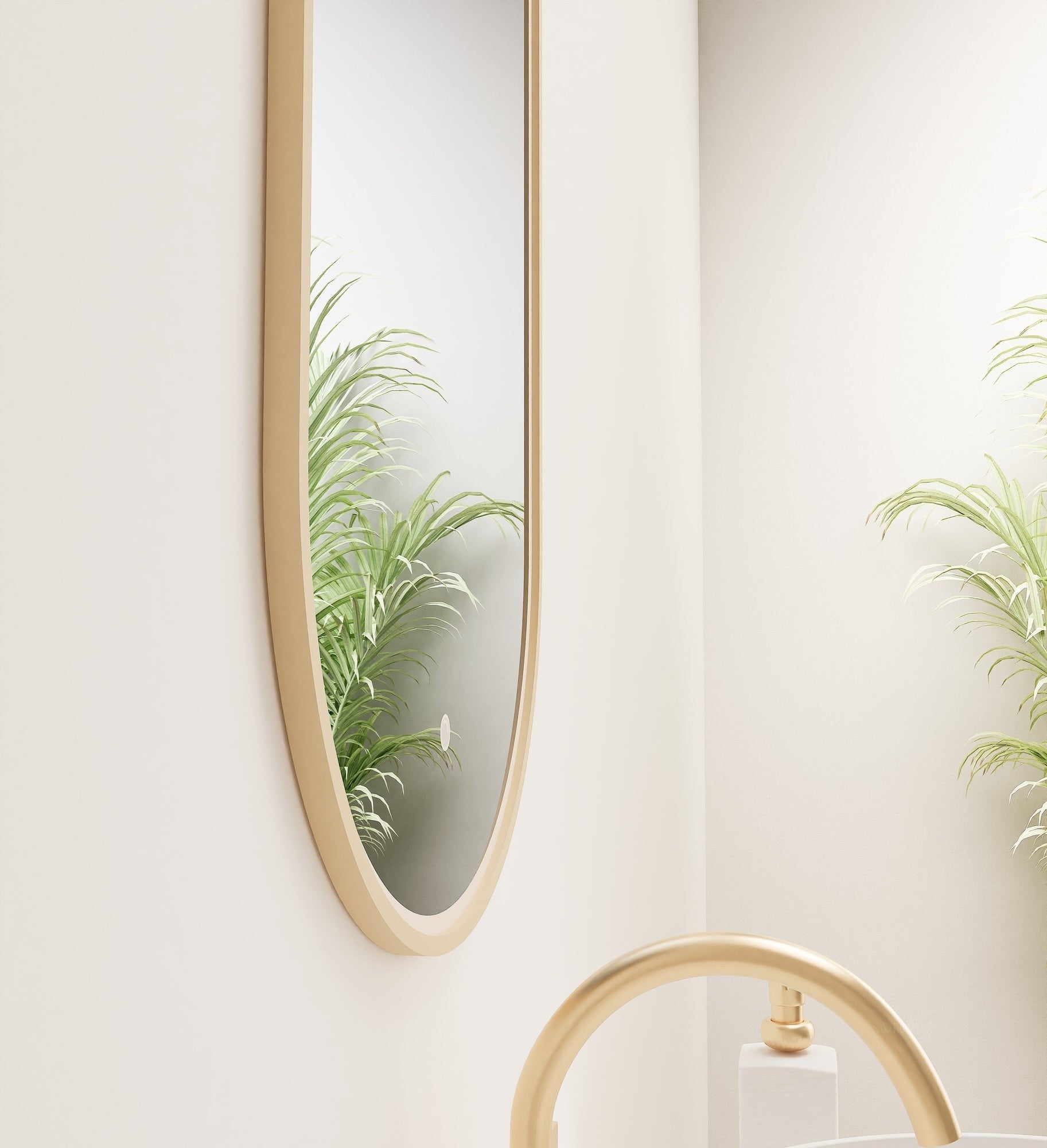Serenia Evalo Mirror with Integrated LED Lighting - ROVALUX