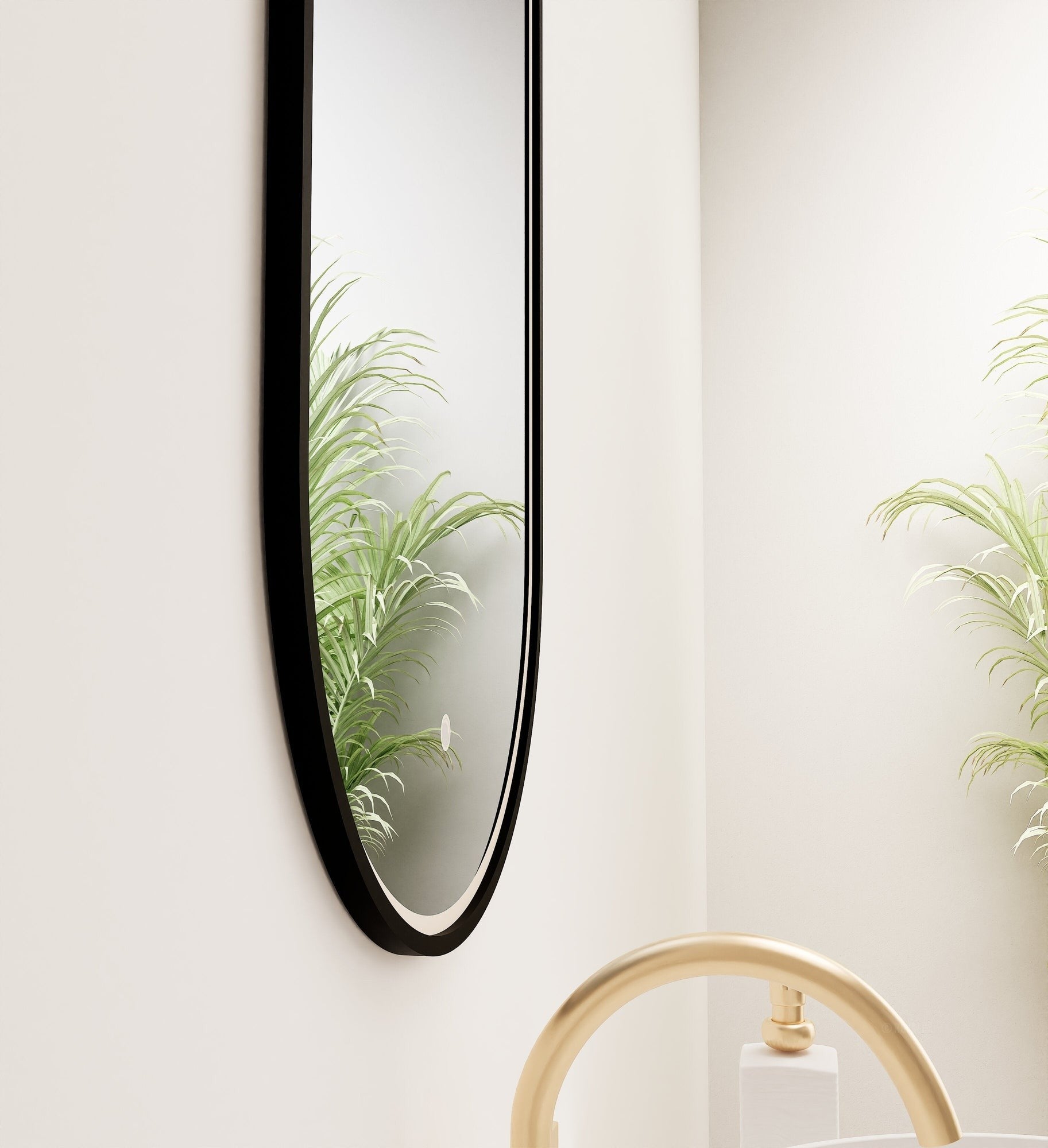 Serenia Evalo Mirror with Integrated LED Lighting - ROVALUX