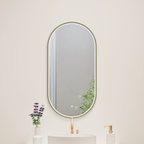 Serenia Evalo Mirror with Integrated LED Lighting - ROVALUX
