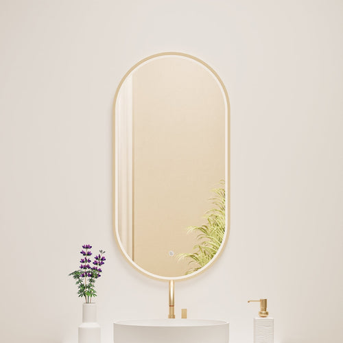 Serenia Evalo Mirror with Integrated LED Lighting - ROVALUX