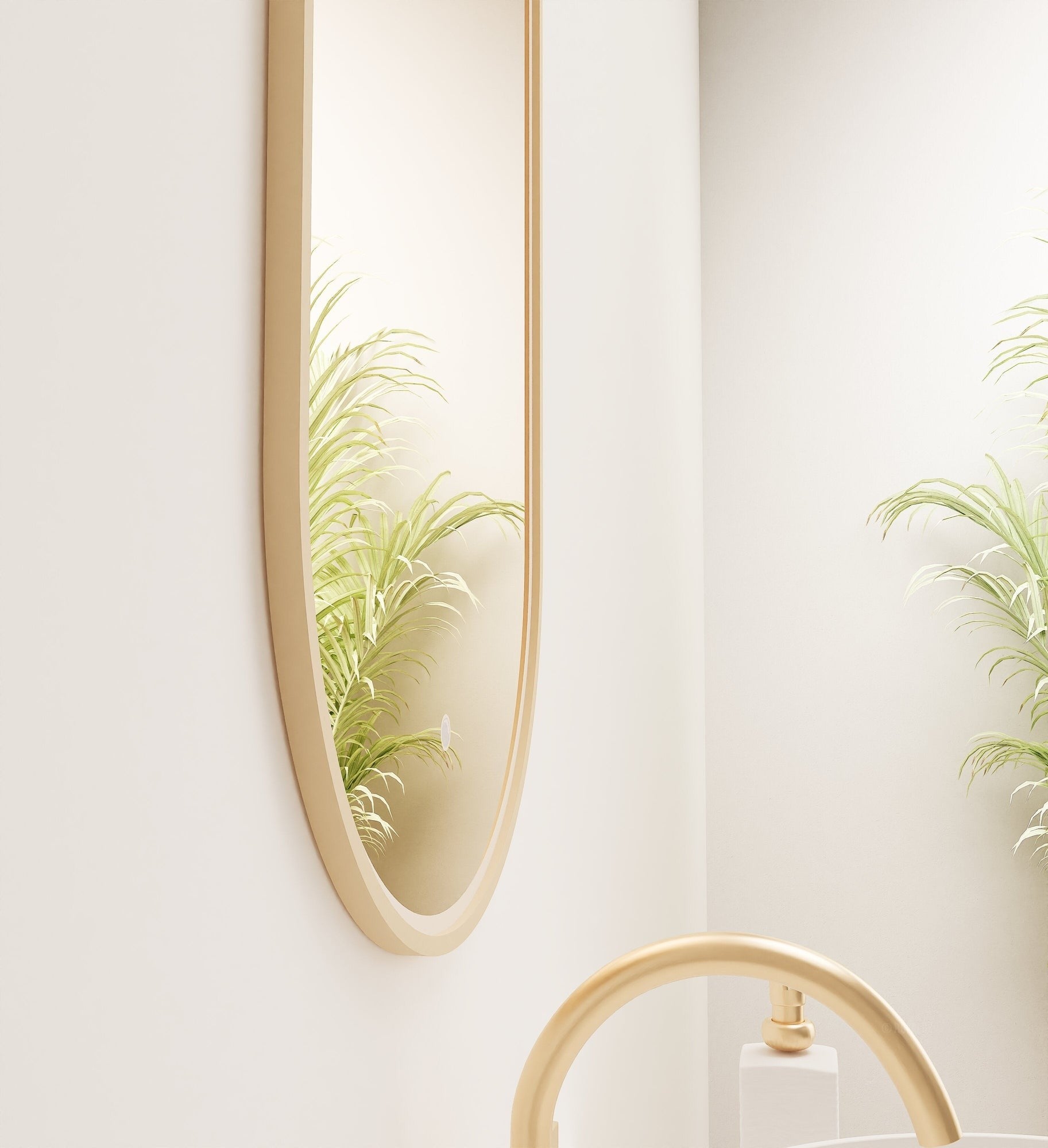 Serenia Evalo Mirror with Integrated LED Lighting - ROVALUX