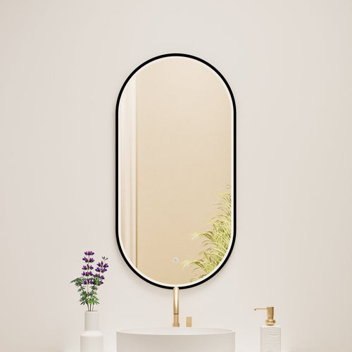 Serenia Evalo Mirror with Integrated LED Lighting - ROVALUX