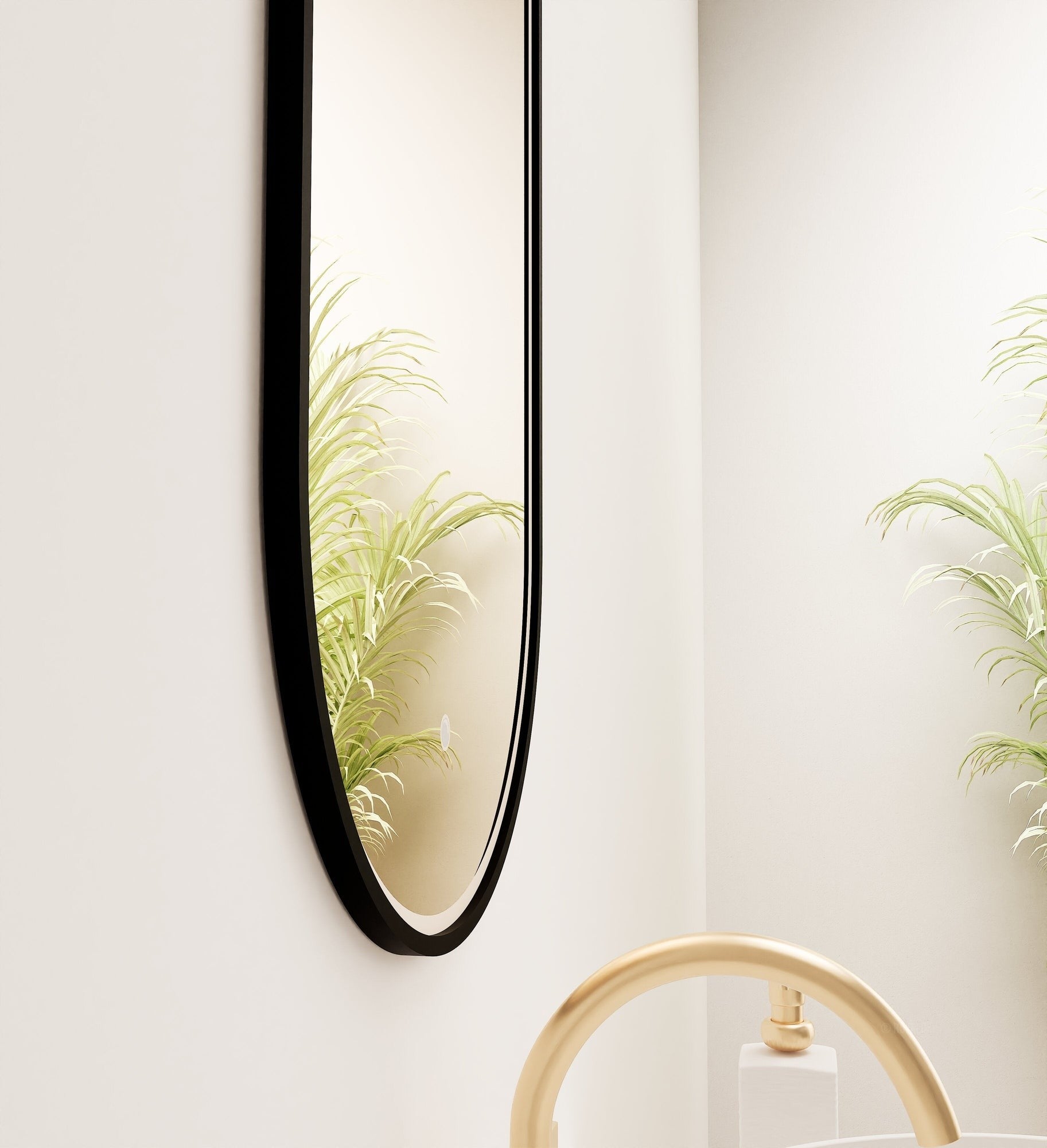 Serenia Evalo Mirror with Integrated LED Lighting - ROVALUX