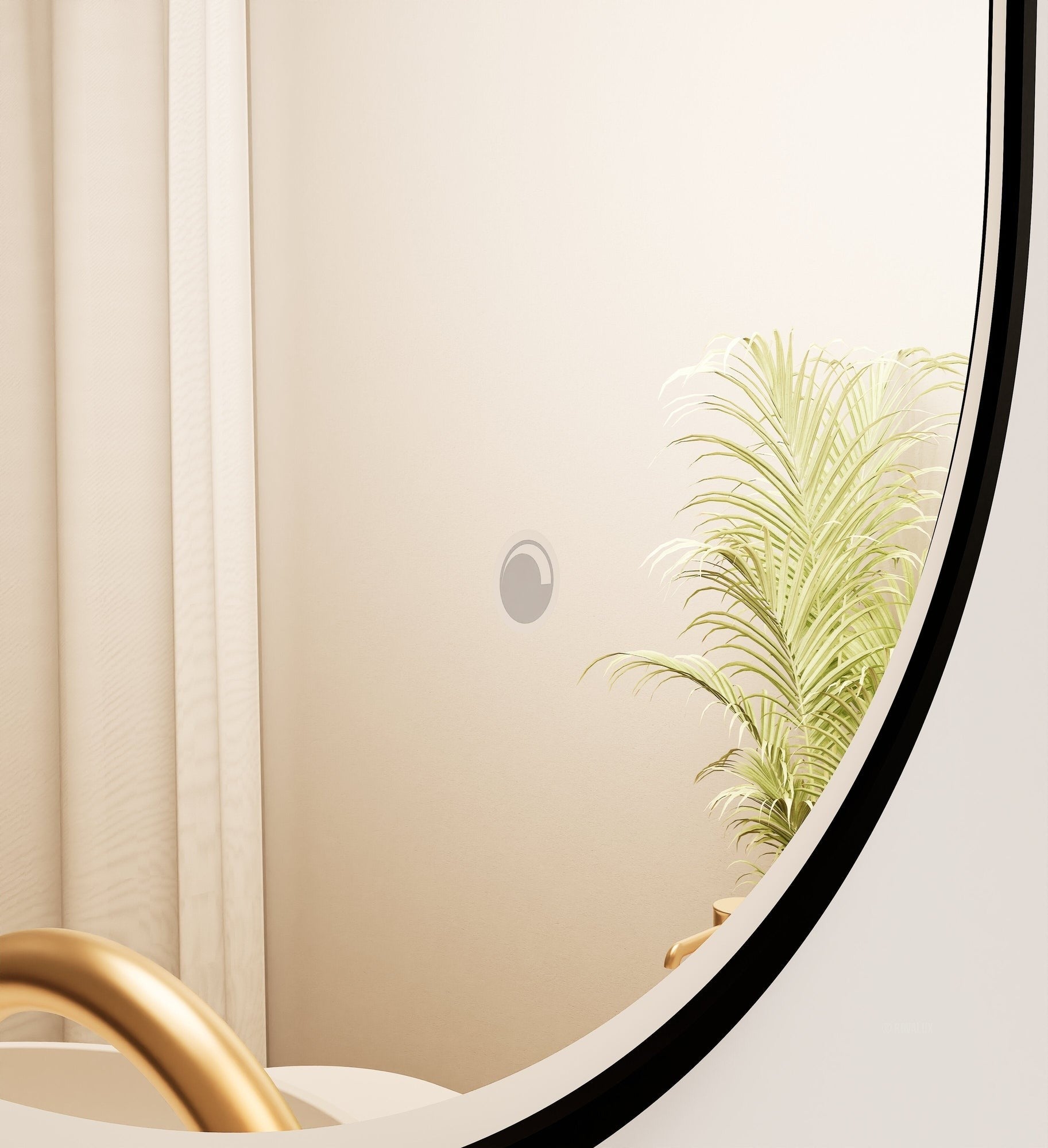 Serenia Evalo Mirror with Integrated LED Lighting - ROVALUX