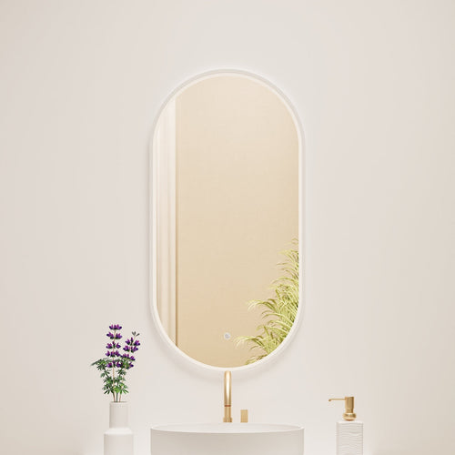 Serenia Evalo Mirror with Integrated LED Lighting - ROVALUX