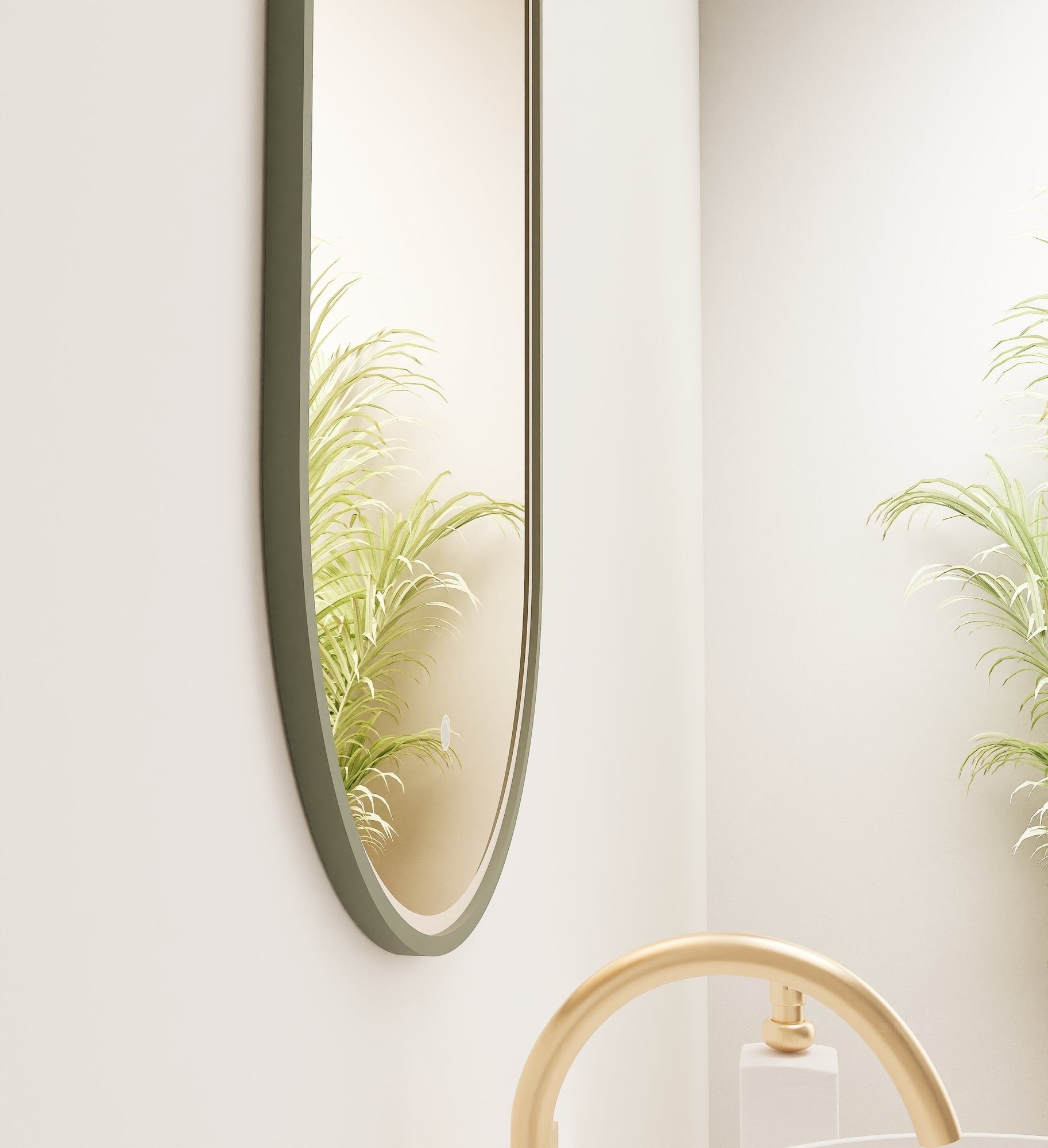 Serenia Evalo Mirror with Integrated LED Lighting - ROVALUX