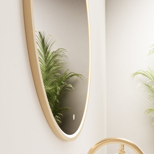Serenia Luno Mirror with Integrated LED Lighting - ROVALUX