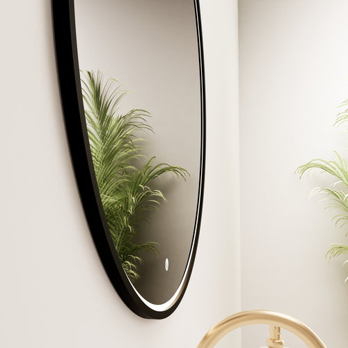 Serenia Luno Mirror with Integrated LED Lighting - ROVALUX