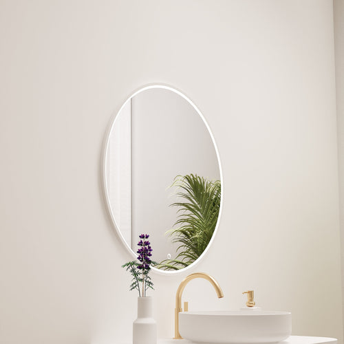 Serenia Luno Mirror with Integrated LED Lighting - ROVALUX