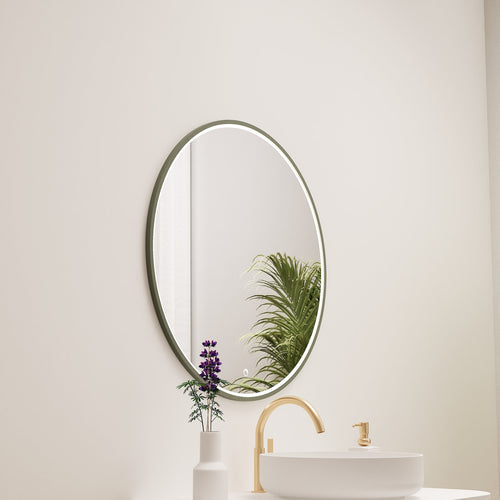 Serenia Luno Mirror with Integrated LED Lighting - ROVALUX