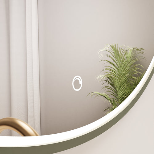 Serenia Luno Mirror with Integrated LED Lighting - ROVALUX