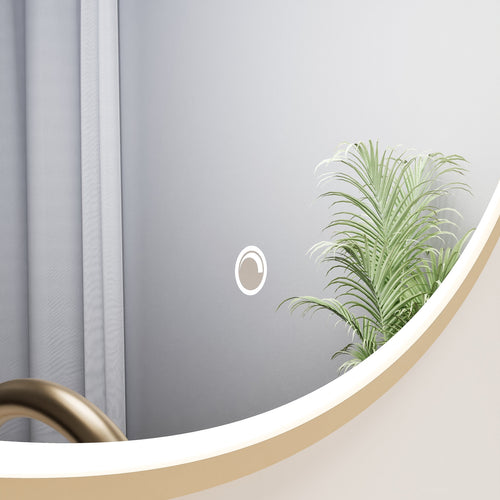 Serenia Luno Mirror with Integrated LED Lighting - ROVALUX