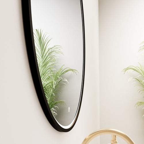 Serenia Luno Mirror with Integrated LED Lighting - ROVALUX