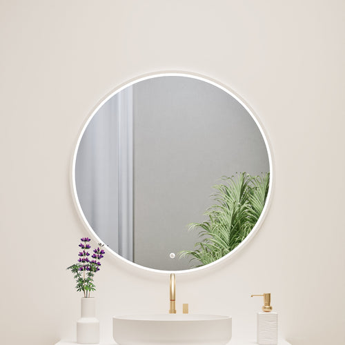 Serenia Luno Mirror with Integrated LED Lighting - ROVALUX