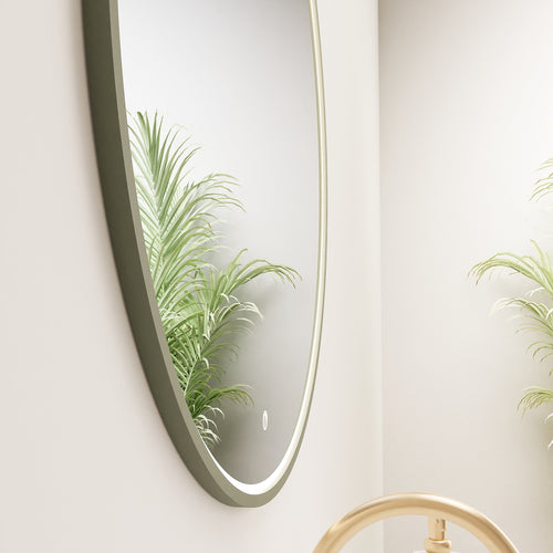 Serenia Luno Mirror with Integrated LED Lighting - ROVALUX