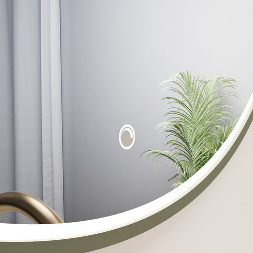 Serenia Luno Mirror with Integrated LED Lighting - ROVALUX